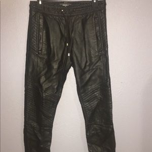 Leather Like Pants